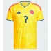 Camiseta Colombia Luis Diaz #7 Primera Equipación Replica Mundial 2026 mangas cortas